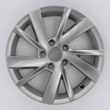 Load image into Gallery viewer, 1x Alufelge 16 Zoll 6.5&quot; 5x112 46ET Glanz Silber 5H00714960 Vw Rim Wheel