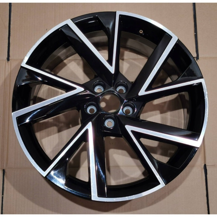 1x Alufelge 18 Zoll 657601025G Skoda Scala Kamiq Rim Wheel FEL1224685789ud