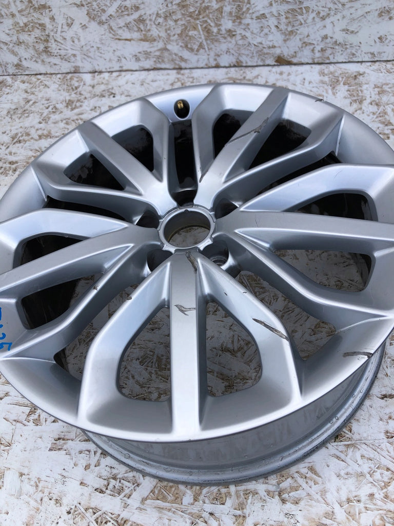 1x Alufelge 19 Zoll 7.5" 5x112 33ET Glanz Silber 4G0601025P Audi A6 C7 Rim Wheel