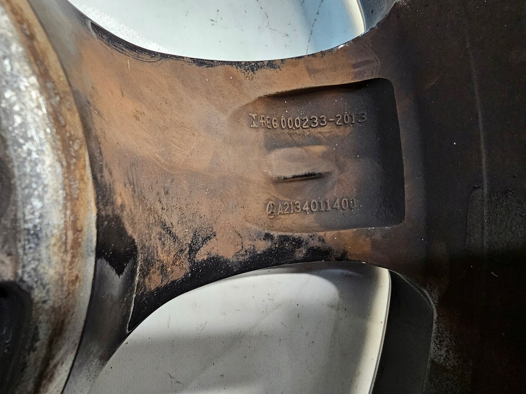 1x Alufelge 18 Zoll 8.0" 5x112 43ET Glanz Silber A2134011400 Mercedes-Benz W213