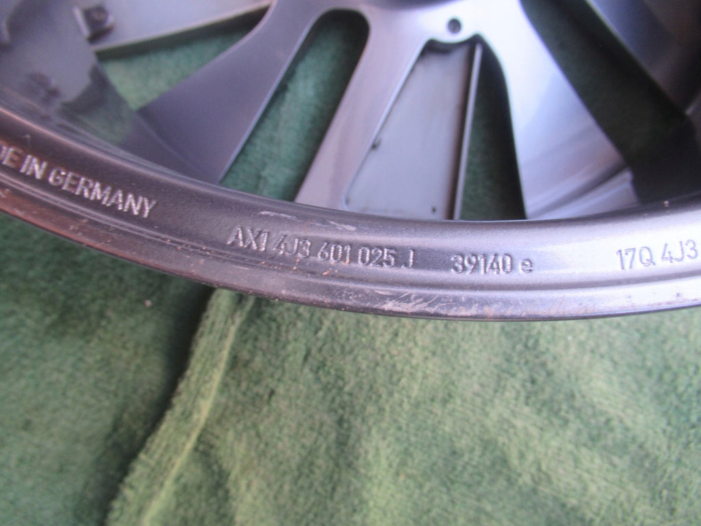 1x Alufelge 21 Zoll 9.5" 5x130 60ET Glanz Graphit 4J3601025J Audi E-Tron Gt FEL7670389762yy