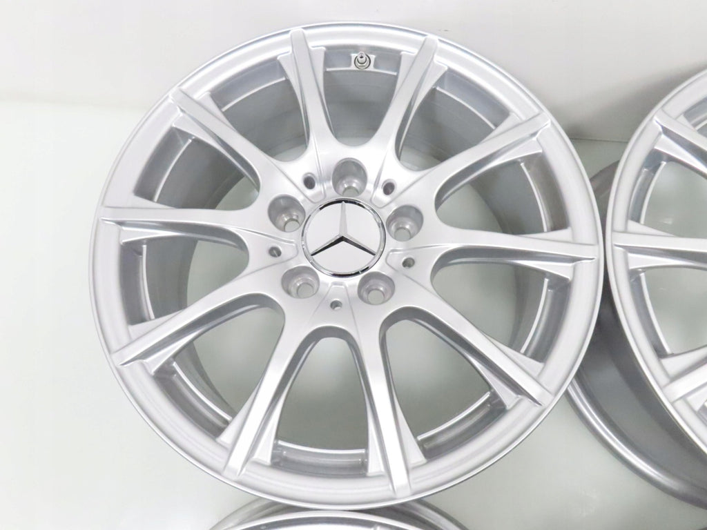 4x Alufelge 16 Zoll 6.5" 5x112 38ET A2054012400 Mercedes-Benz A205 Rim Wheel FEL3458759111rg