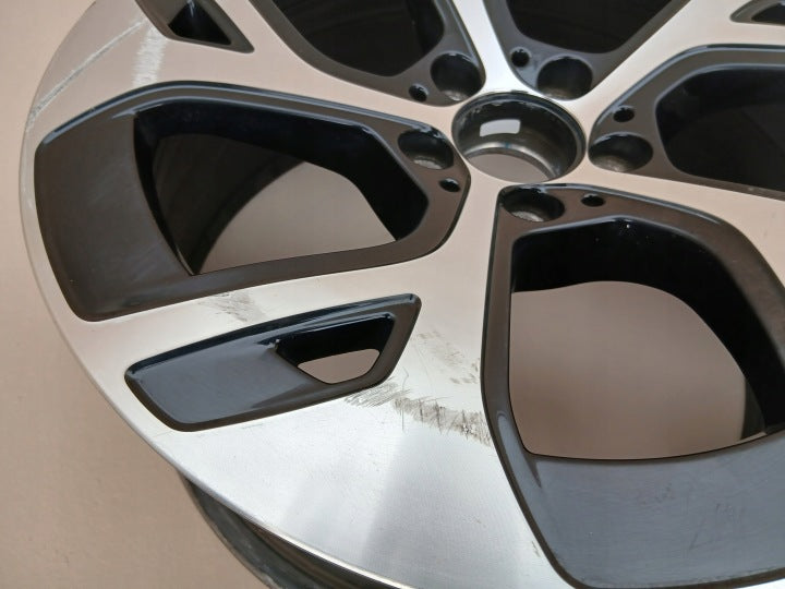 1x Alufelge 18 Zoll 8.0" 5x112 32 5ET Glanz A2544010100 Mercedes-Benz Glc FEL8048419559vr
