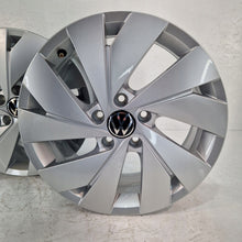 Laden Sie das Bild in den Galerie-Viewer, 4x Alufelge 17 Zoll 6.5" 5x112 46ET Glanz Silber 5H0601025B- VW I Rim Wheel FEL1000916878ib