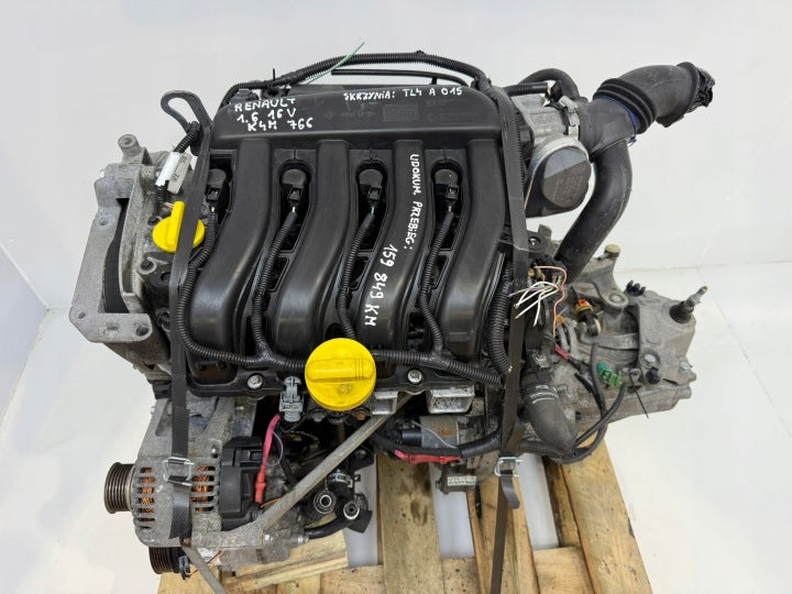 Motor Renault Megane I Scenic K4M766 1.6 112PS 82kW 159TKm 2002 Benzin Komplett MOT4402636887he
