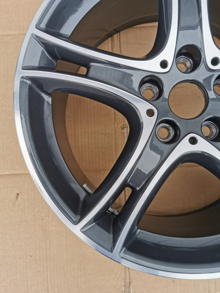 1x Alufelge 18 Zoll 8.0" 5x112 57ET Glanz Graphit 6855092 BMW 2 F45 F46 Mg FEL2967634416bk