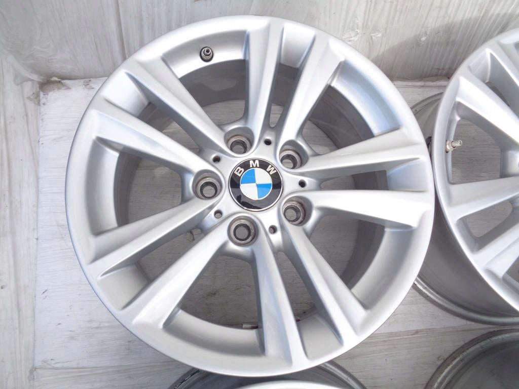 4x Alufelge 16 Zoll 7.5" 5x120 37ET Glanz Silber 6866304 BMW 3 4 Rim Wheel FEL8154654893kg