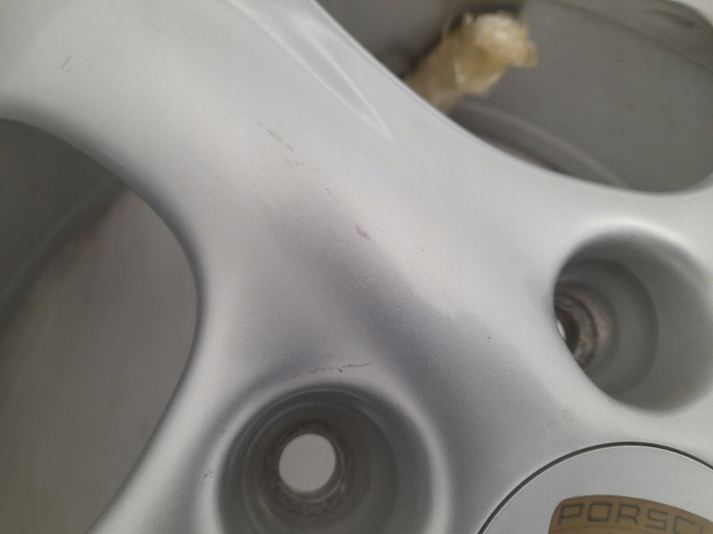 1x Alufelge 17 Zoll 7.0" 5x130 55ET Glanz Silber 99636212400 Porsche Rim Wheel FEL1894836536cc