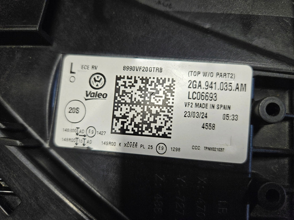 Frontscheinwerfer VW T-Roc 2GA941035AF 2GA941036AF LED Ein Satz Headlight SCH8079564853no