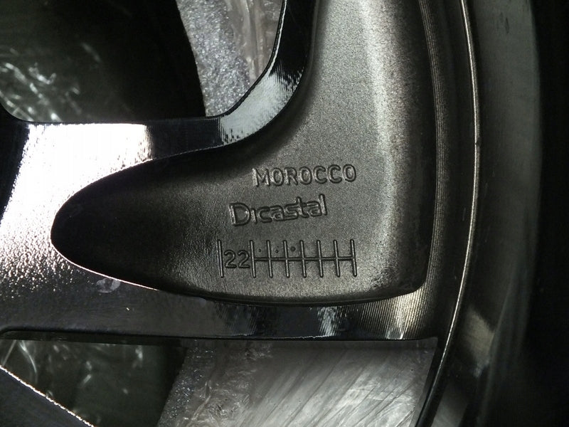 1x Alufelge 20 Zoll 8.0" 5x114.3 40ET Glanz Schwarz 6UA6A Nissan Qashqai FEL6377630057tw