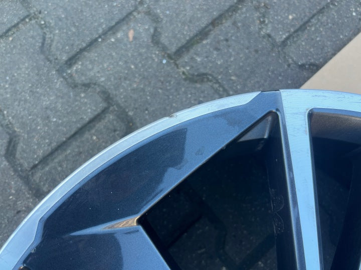 1x Alufelge 19 Zoll 7.5" 5x114.3 45ET Glanz Graphit Mg Qashqai Iii Rim Wheel FEL8615209314pd