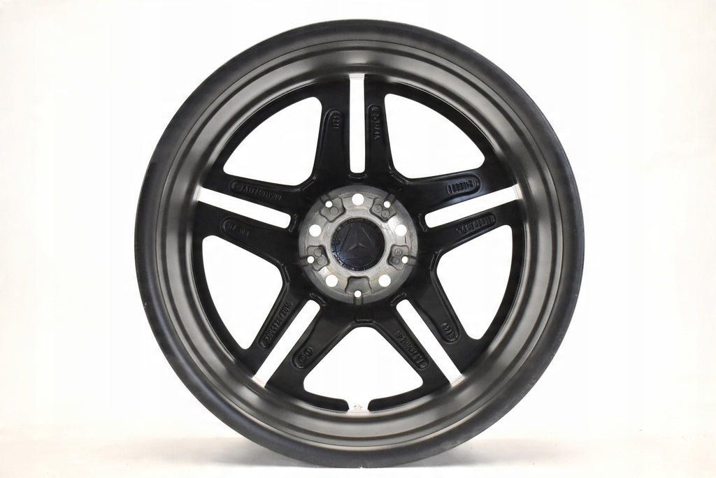 4x Alufelge 18 Zoll 7.5" 5x112 49ET Glanz Schwarz A1774011500 Mercedes-Benz W177