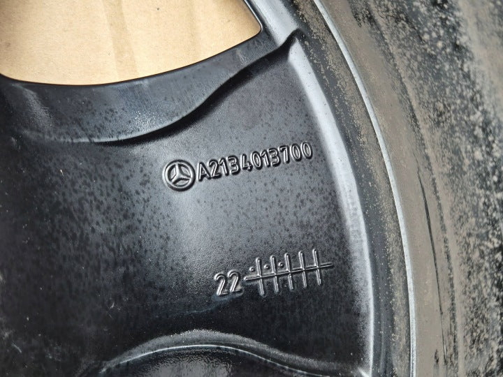 1x Alufelge 18 Zoll 8.0" 5x112 43ET Glanz Schwarz A2134013700 Mercedes-Benz W213 FEL4362468826xx
