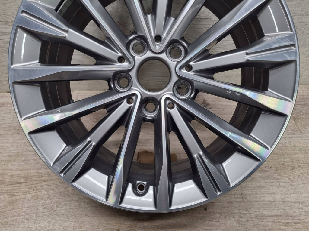 1x Alufelge 17 Zoll 7.5" 5x112 54ET Glanz Graphit 6856085 BMW 2 F45 Mg Rim Wheel FEL9924555040im
