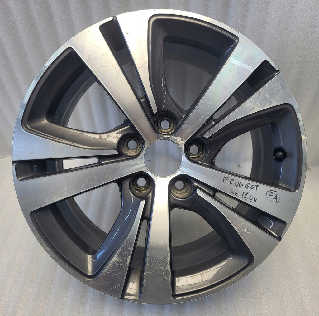 1x Alufelge 16 Zoll 7.0" 5x108 44ET Glanz Graphit 9677989977 MA-DAR81 Mg 308 Ii FEL4489086523ta