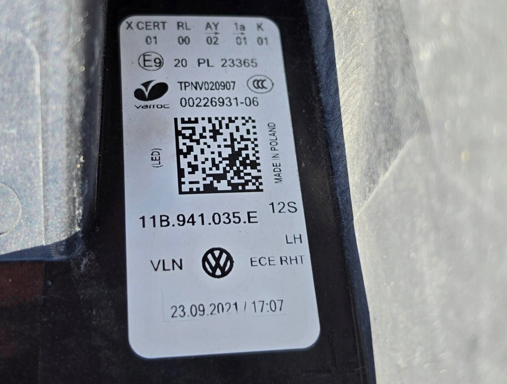 Frontscheinwerfer VW Id.4 11B941035E 0022693106TPNV020907 Links Headlight SCH2955928540tm