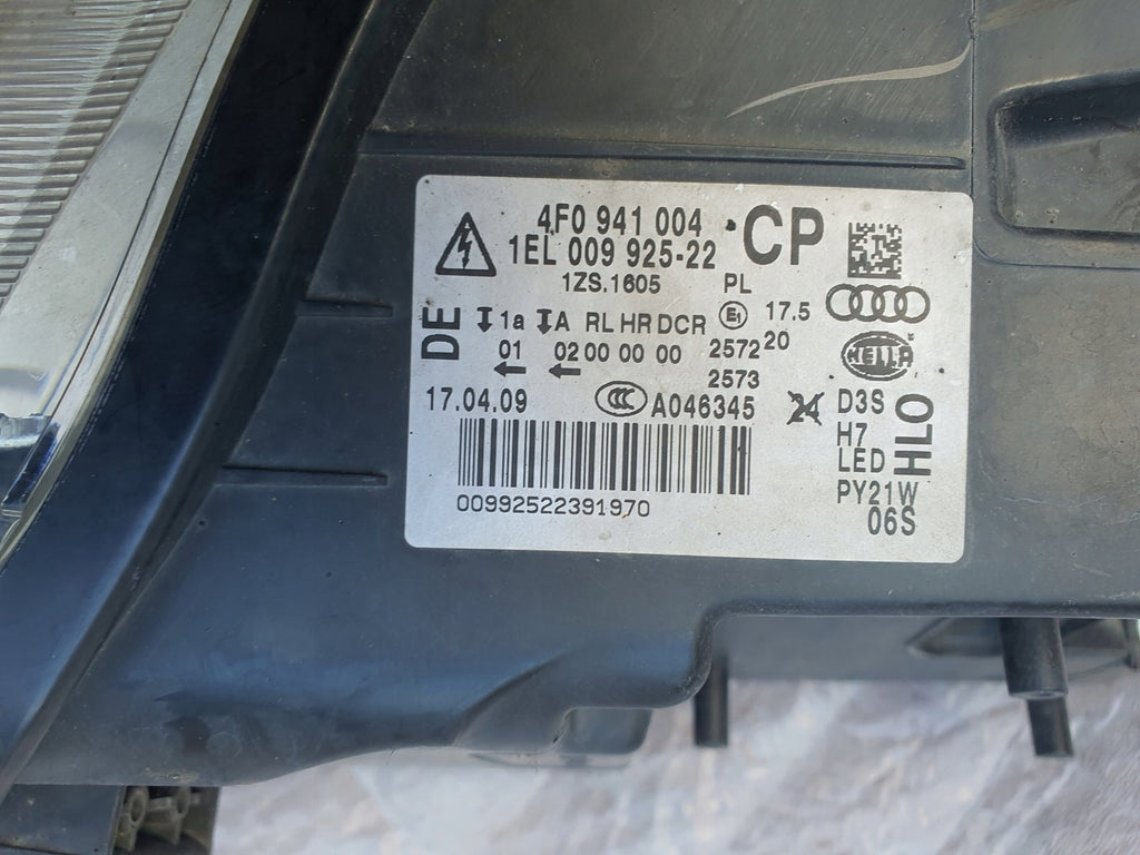 Frontscheinwerfer Audi A6 C6 4F0941004 LED Rechts Scheinwerfer Headlight