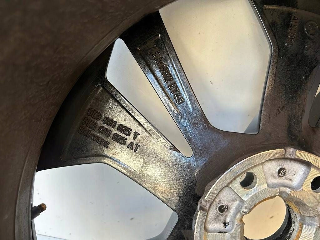 1x Alufelge 19 Zoll 5E3601025S Skoda Octavia 5e3 Iv Rim Wheel FEL7799068869kq