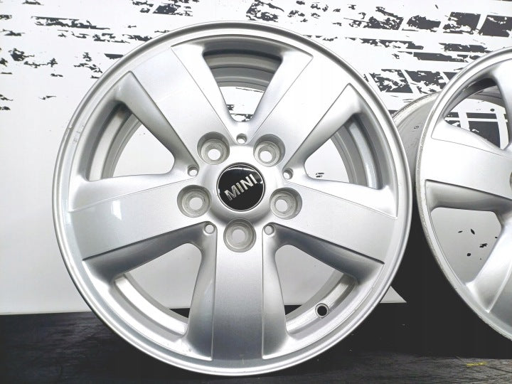 4x Alufelge 15 Zoll 5.5" 5x112 46ET 6855101 Mini Rim Wheel FEL7050850755oh