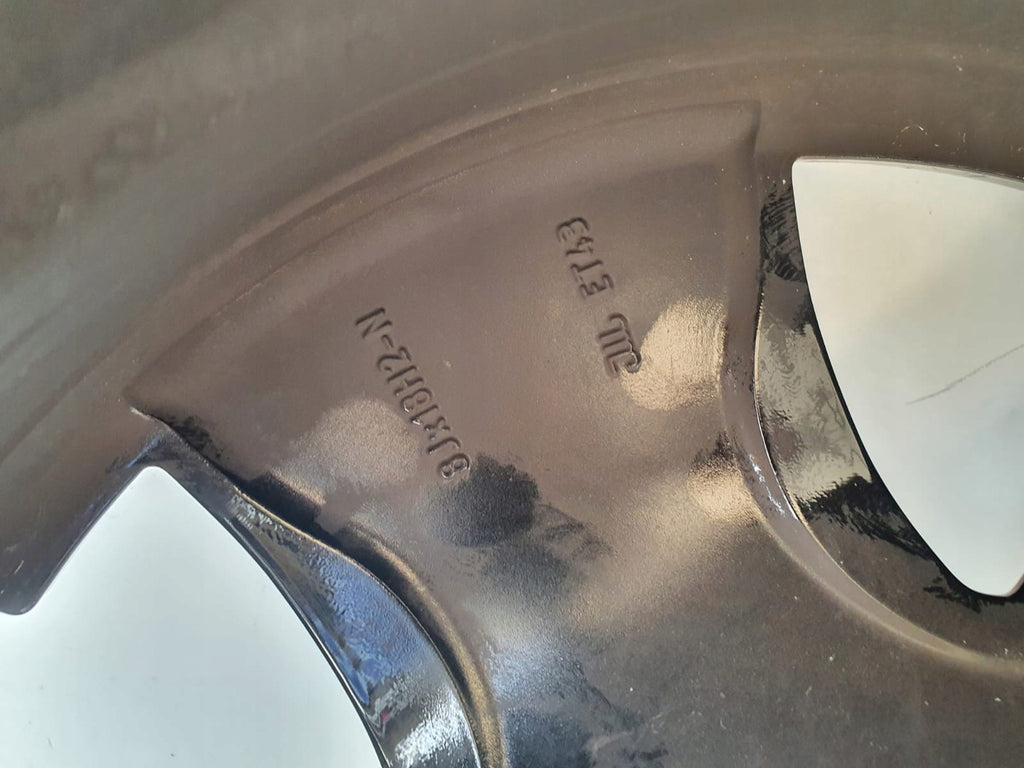 1x Alufelge 18 Zoll 8.0" 5x112 43ET Glanz Schwarz A2134013700 Mercedes-Benz