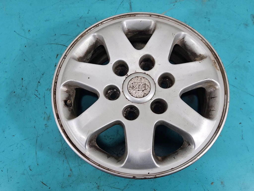 4x Alufelge 16 Zoll 6.5" 6x139.7 46ET Kia Carnival Ii Rim Wheel FEL2253533869yy