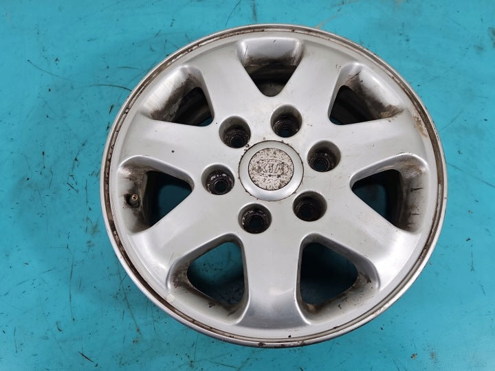 4x Alufelge 16 Zoll 6.5" 6x139.7 46ET Kia Carnival Ii Rim Wheel FEL2253533869yy