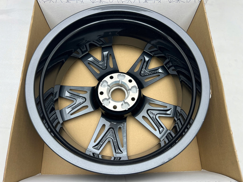 1x Alufelge 18 Zoll 7.0" 5x114.3 6020019895 Alpine A110 Rim Wheel