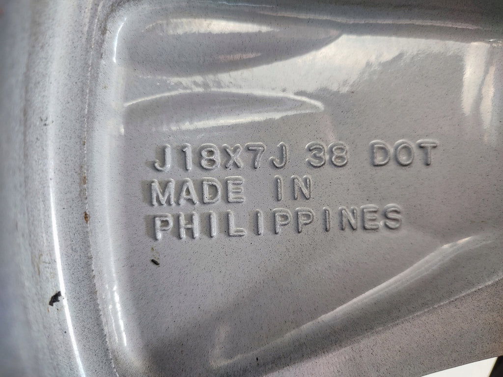 1x Alufelge 18 Zoll 7.0" 5x114.3 38ET Mitsubishi Outlander Eclipse Cross