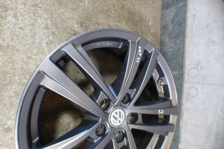 1x Alufelge 17 Zoll KBA50930 VW Golf Vii Rim Wheel FEL6780436954ul