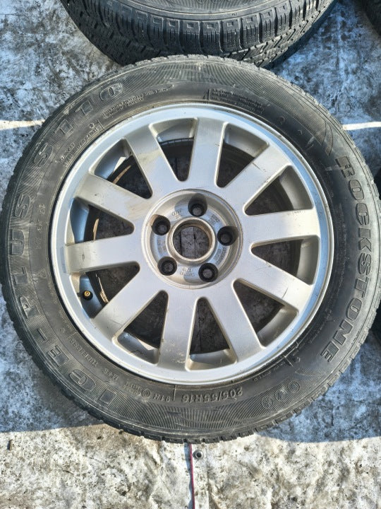 4x Alufelge 16 Zoll 6.0" 5x110 Audi Rim Wheel FEL1461215961ly
