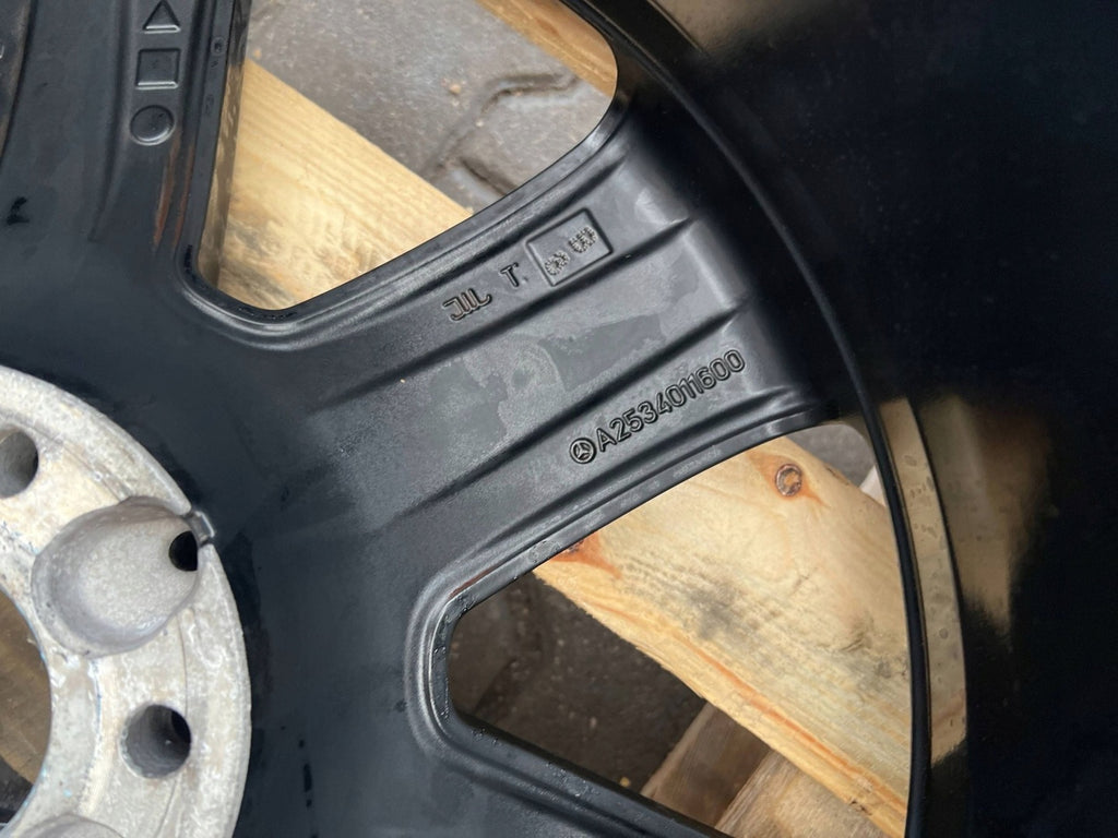 1x Alufelge 19 Zoll 38ET Glanz Schwarz A2534011600 Mercedes-Benz Glc C253 FEL1452826808wr