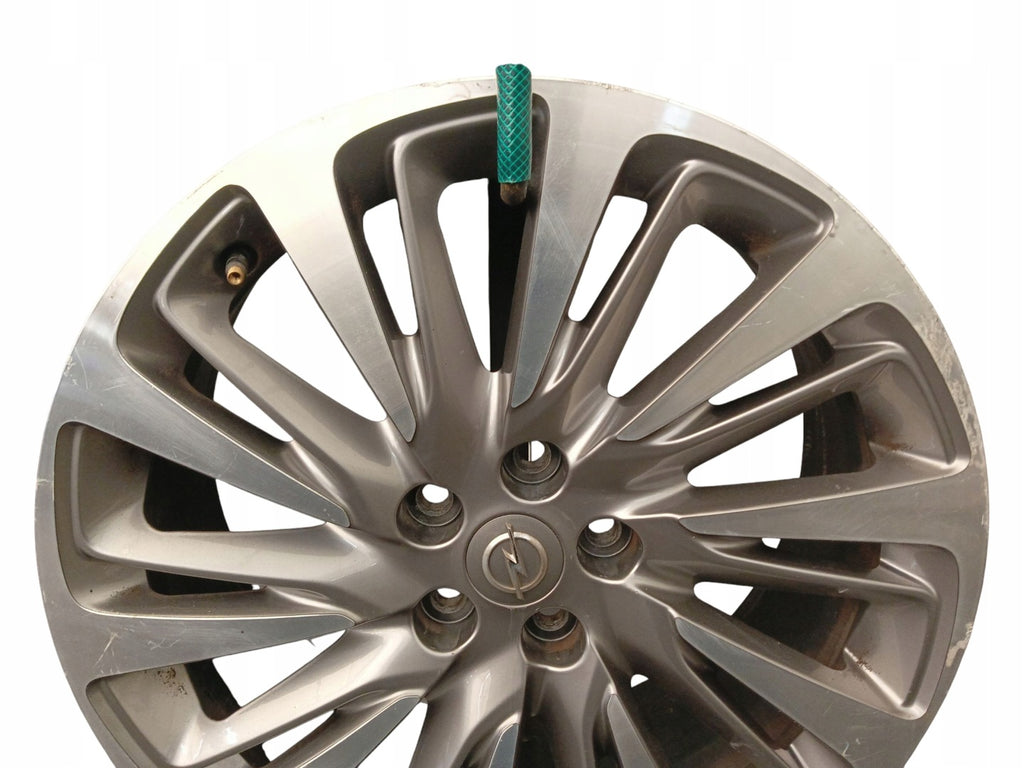 1x Alufelge 18 Zoll 7.5" 5x105 44ET Glanz Grau 13409655 Mg Astra K Rim Wheel FEL6599706128ti