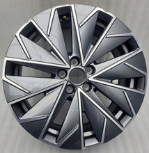Load image into Gallery viewer, 1x Alufelge 17 Zoll 6.5" 5x100 40ET Glanz Graphit 658601025AA Mg Scala Kamiq FEL6172231579zz