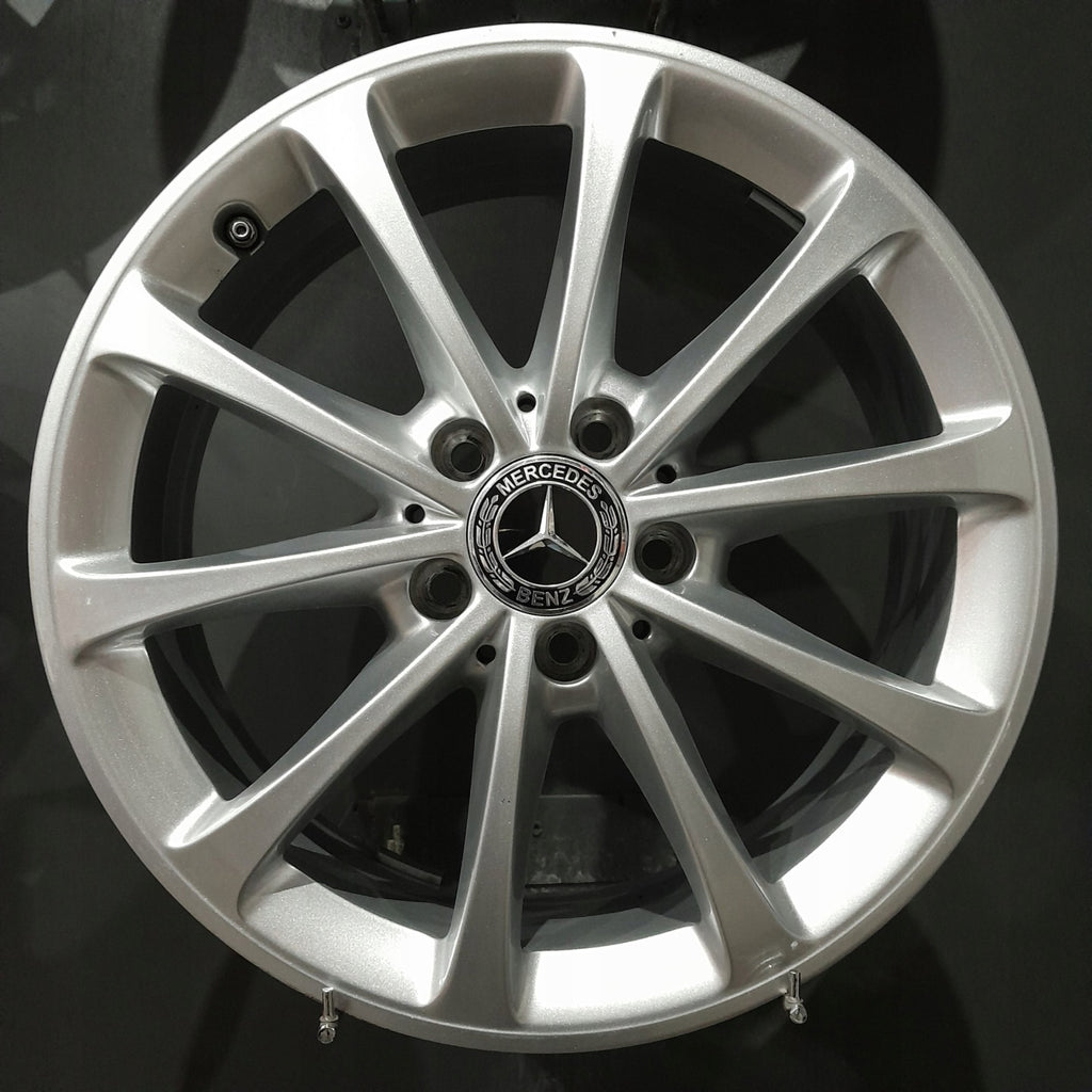 4x Alufelge 17 Zoll 6.5" 5x112 44ET Glanz Silber A1774010300 Mercedes-Benz W177 FEL6285471864gi