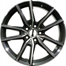 Load image into Gallery viewer, 1x Alufelge 18 Zoll 8.5" 5x112 40ET Glanz Graphit 6897082 BMW 1 Mg Rim Wheel FEL8403301584zw