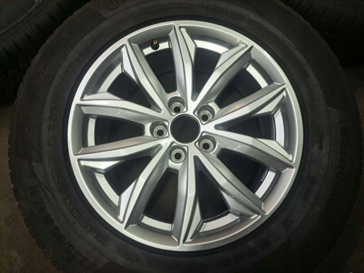 4x Alufelge 17 Zoll 7.0" 5x112 34ET Glanz Silber 80A601025J Audi Q5 A3 I FEL3495848654vu