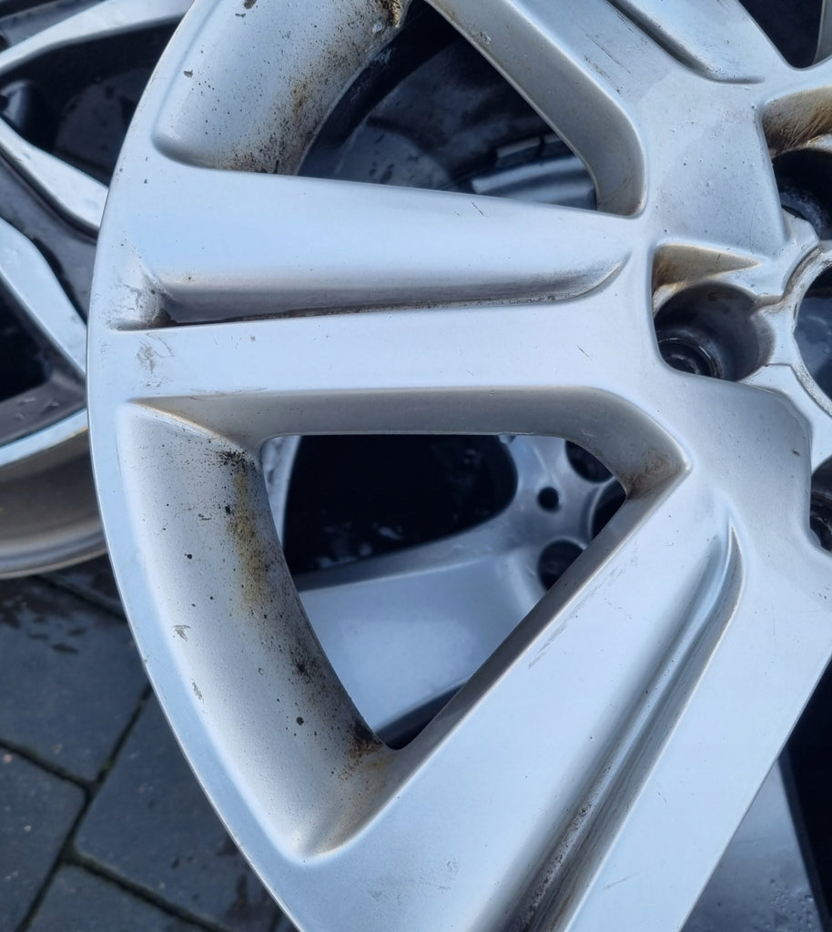 1x Alufelge 17 Zoll 7.5" 5x112 45ET Glanz Silber 8K0601025B Audi A4 B8 Rim Wheel FEL8638424914by