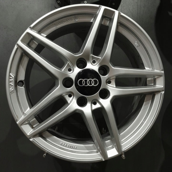 4x Alufelge 16 Zoll 6.5" 5x112 38ET Audi A4 B8 Rim Wheel FEL5018765629we