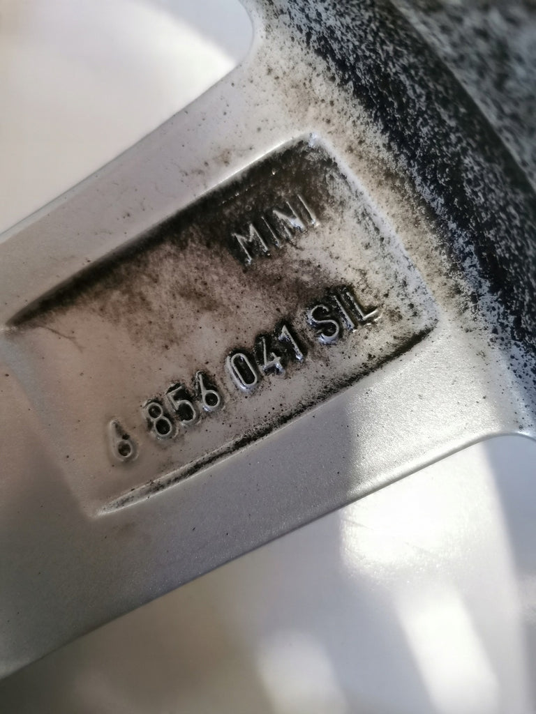 1x Alufelge 17 Zoll 6.5" 5x112 39ET Glanz Silber 6856041 Mini Countryman F60