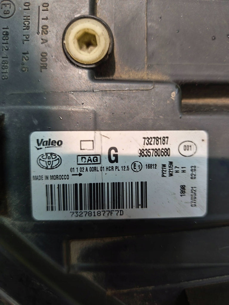 Frontscheinwerfer Toyota Proace City Verso CSC29540 Links Scheinwerfer Headlight SCH7364458337oo