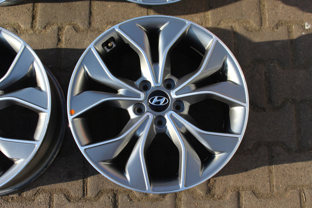4x Alufelge 18 Zoll 7.5" 5x114.3 55ET 52910-G4400 Hyundai Elantra Mg Rim Wheel FEL1935208376qy