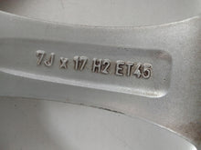 Load image into Gallery viewer, 1x Alufelge 17 Zoll 7.0&quot; 5x112 45ET Glanz Silber 5L0601025 Skoda Rim Wheel