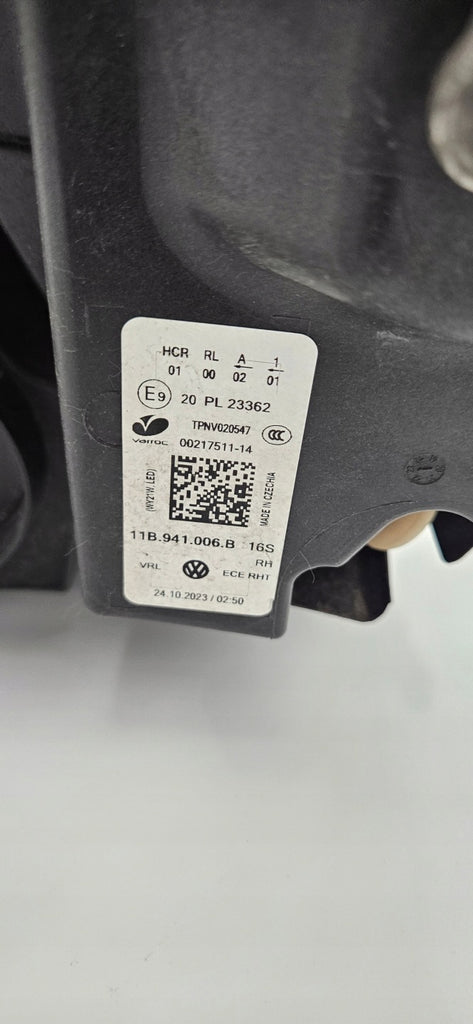 Frontscheinwerfer VW Id.4 11B941006B LED Rechts Scheinwerfer Headlight SCH5931999242wq