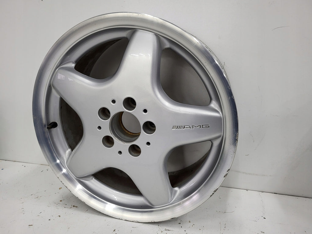 1x Alufelge 17 Zoll 7.5" 5x112 37ET Glanz A1704010102 Mercedes-Benz Slk Amg FEL3795812536ap