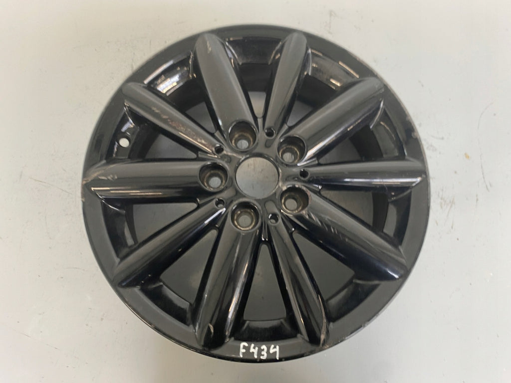 1x Alufelge 16 Zoll 5.5" 5x112 46ET Glanz Schwarz 6866674 Mini F57 F56 F55 FEL3510156751ld