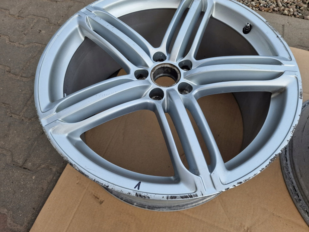 1x Alufelge 20 Zoll 9.0" 5x112 38ET Silber 4F0601025BT Audi Rim Wheel FEL7757391324qm