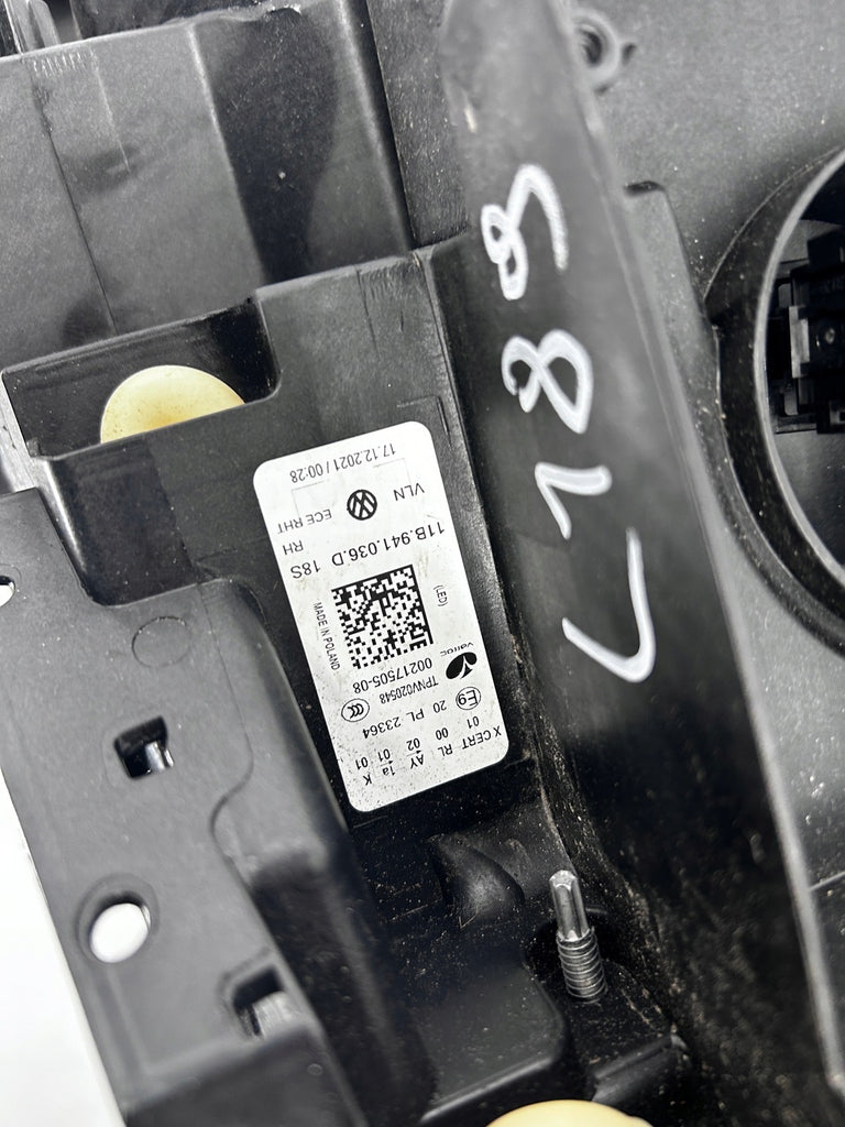 Frontscheinwerfer VW Id.4 E21 11B941036D LED Rechts Scheinwerfer Headlight SCH8571170285aj