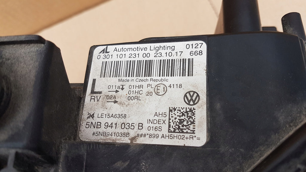 Frontscheinwerfer VW Tiguan 5NB941035B Full LED Links Scheinwerfer Headlight