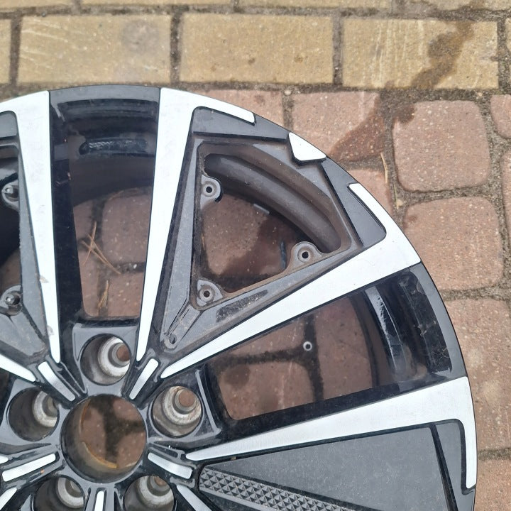 1x Alufelge 19 Zoll 7.0" 5x108 41ET 9856563280 Citroën Ds4 Rim Wheel FEL7215546658rk