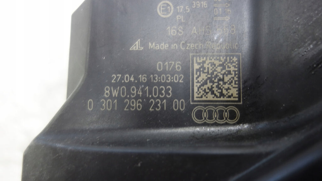 Frontscheinwerfer Audi A4 B9 8W0941033 LED Links Scheinwerfer Headlight